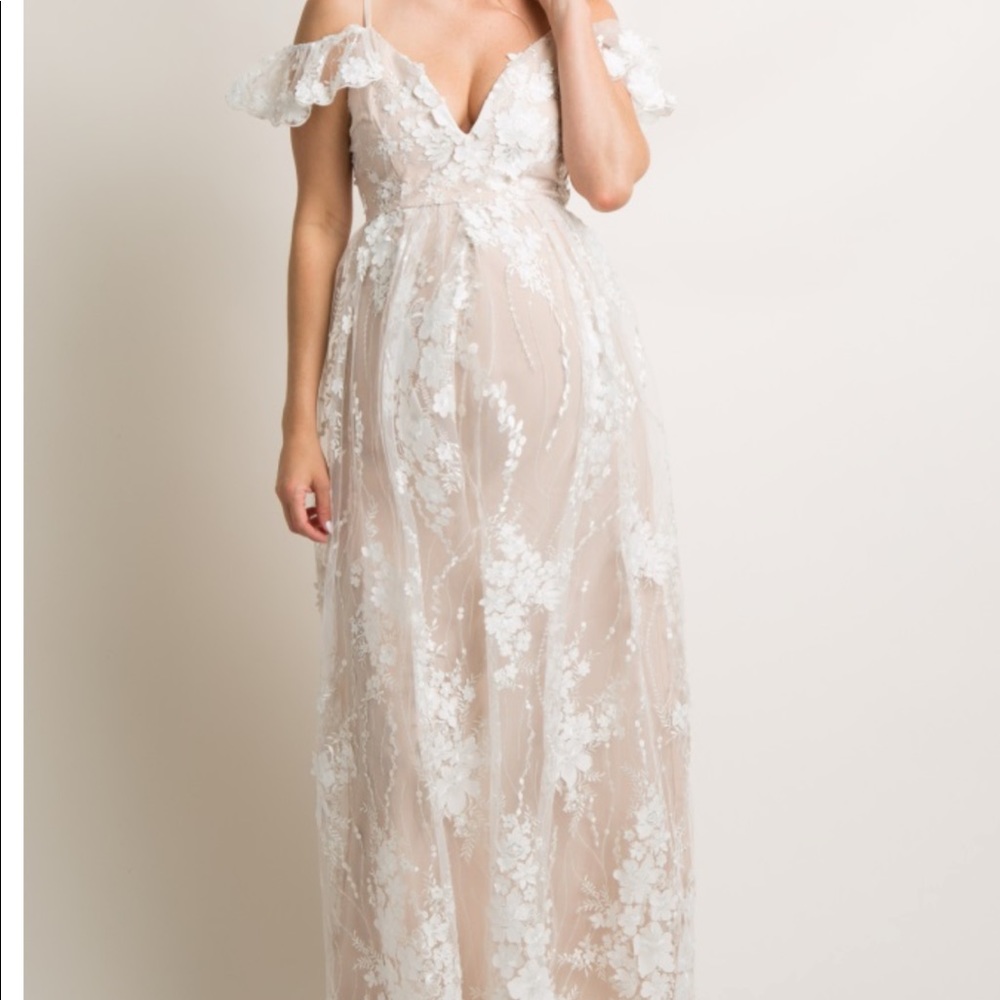 Maternity dress for spring!